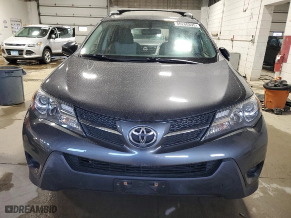 2015 Toyota RAV4 LE with VIN JTMBFREV0FJ042817, listed as a Copart auction lot 50260895 with 89,778 mi miles and Salvage Title. Bid and sale history available at carsss.com. Image 5.