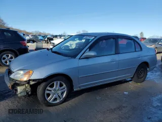 2003 Honda Civic EX with VIN 2HGES26783H552301, listed as a Copart auction lot 45025455 with 179,128 mi miles and Clean Title. Bid and sale history available at carsss.com. Image 1.