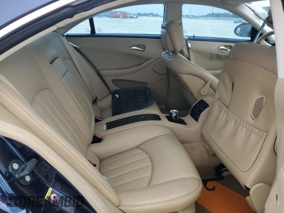 2007 Mercedes-Benz CLS-Class 5.5L with VIN WDDDJ72X47A090300, listed as a Copart auction lot 75854474 with 0 mi miles and Salvage Title. Bid and sale history available at carsss.com. Image 10.