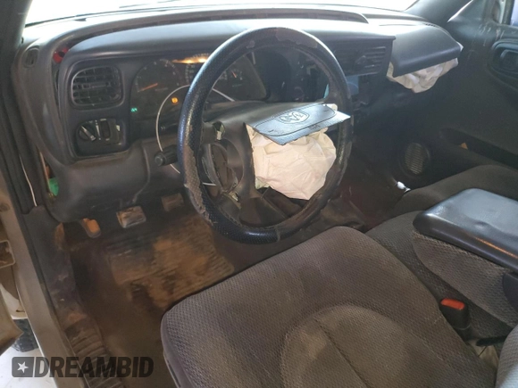 1999 Dodge Dakota SLT with VIN 1B7GG22Y0XS259031, listed as a Copart auction lot 87972505 with 153,354 mi miles and Salvage Title. Bid and sale history available at DreamBid. Image 8.