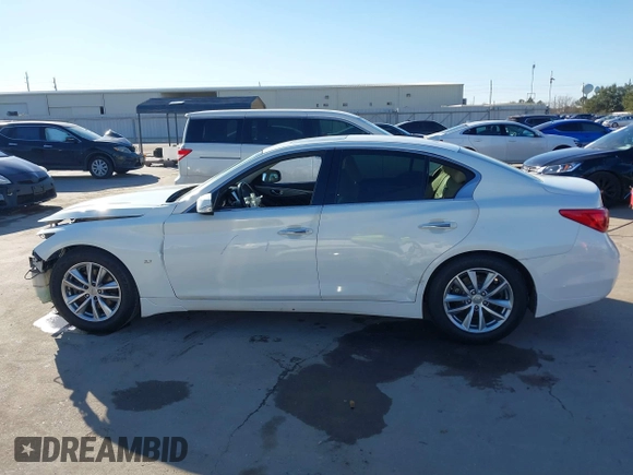 2014 Infiniti Q50 z VIN JN1BV7AP2EM681053, wystawiony jako IAAI lot #41395566 z przebiegiem 230 055 mil mil oraz . Historia ofert i sprzedaży dostępna na DreamBid. Obrazek 15.