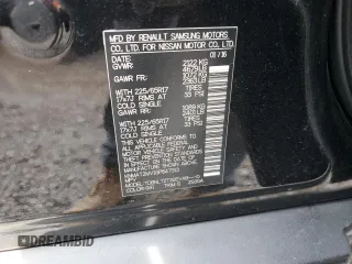 2016 Nissan Rogue SV with VIN KNMAT2MV1GP647313, listed as a Copart auction lot 54320595 with 105,490 mi miles and Salvage Title. Bid and sale history available at carsss.com. Image 13.