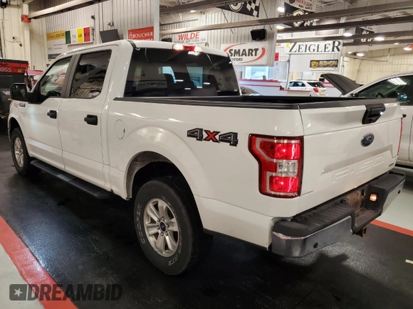 2020 Ford F-150 XL with VIN 1FTEW1E42LFB70979, listed as a IAAI auction lot 42374327 with 120,753 mi miles and . Bid and sale history available at DreamBid. Image 1.
