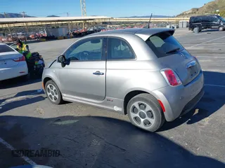 2016 FIAT 500e with VIN 3C3CFFGE7GT155291, listed as a IAAI auction lot 41840807 with 47,512 mi miles. Bid and sale history available at carsss.com. Image 3.