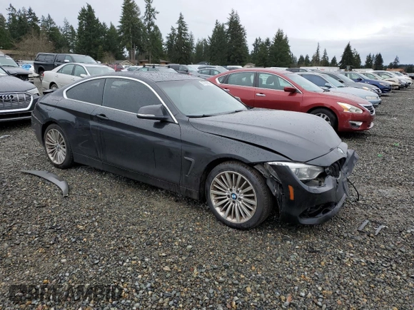 2014 BMW 4 Series 428i xDrive with VIN WBA3N5C59EF716495, listed as a Copart auction lot 37768323 with 88,371 mi miles and Salvage Title. Bid and sale history available at DreamBid. Image 4.