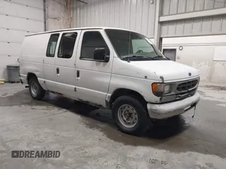 1999 Ford Econoline Cargo with VIN 1FTRE1424XHB56032, listed as a IAAI auction lot 42300756 with 169,235 mi miles and . Bid and sale history available at DreamBid. Image 1.