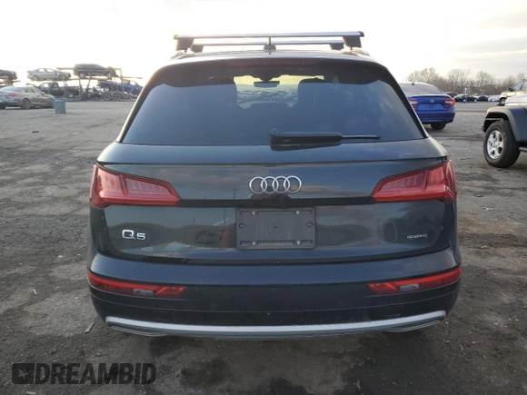 2020 Audi Q5 Premium with VIN WA1ANAFY9L2040511, listed as a Copart auction lot 38637823 with 66,149 mi miles. Bid and sale history available at carsss.com. Image 6.