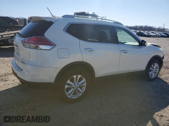 2015 Nissan Rogue SL with VIN 5N1AT2MV4FC789298, listed as a Copart auction lot 45362595 with 100,675 mi miles and Salvage Title. Bid and sale history available at carsss.com. Image 3.