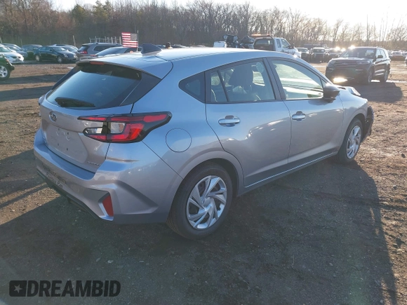 2024 Subaru Impreza z VIN JF1GUABC9R8858653, wystawiony jako IAAI lot #41079258 z przebiegiem 1 073 mil mil oraz . Historia ofert i sprzedaży dostępna na DreamBid. Obrazek 4.