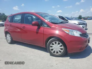 2014 Nissan Note S with VIN 3N1CE2CP7EL368238, listed as a Copart auction lot 62222165 with 29,392 mi miles and Salvage title. Bid and sale history available at DreamBid. Image 4.