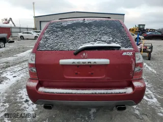 2006 Acura MDX with VIN 2HNYD18236H500123, listed as a Copart auction lot 44308425 with 117,569 mi miles and Salvage Title. Bid and sale history available at carsss.com. Image 6.