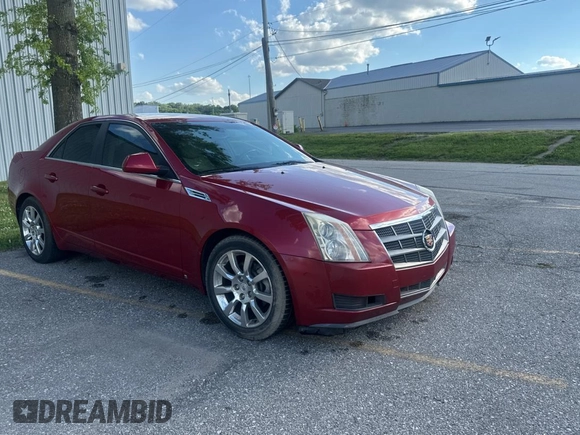2009 Cadillac CTS AWD with VIN 1G6DG577X90136651, listed as a Copart auction lot 62787455 with 117,417 mi miles and Clean title. Bid and sale history available at DreamBid. Image 1.