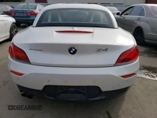 2015 BMW Z4 sDrive28i with VIN WBALL5C5XFP557195, listed as a Copart auction lot 36542343 with 57,364 mi miles. Bid and sale history available at carsss.com. Image 6.