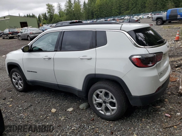 2025 Jeep Compass Latitude с VIN 3C4NJDBN6ST547007, выставлен на аукционе Copart как лот 59798085 с пробегом 6 475 миль миль и На запчасти • Non repairable. История ставок и продаж доступна на DreamBid. Изображение 2.