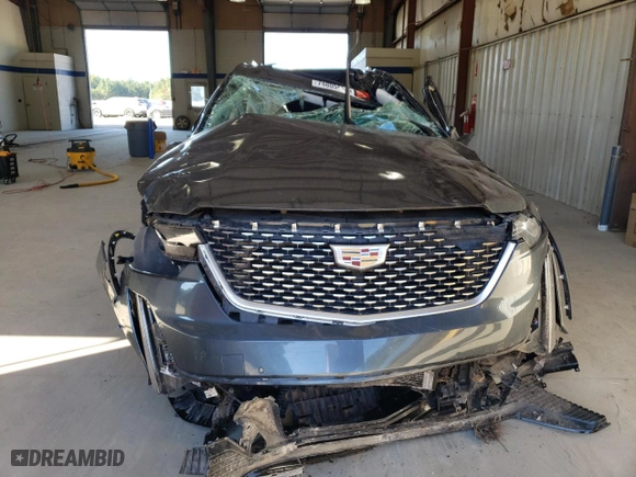 2020 Cadillac XT6 FWD Premium Luxury with VIN 1GYKPCRS0LZ207041, listed as a Copart auction lot 74805654 with 0 mi miles and Salvage Title. Bid and sale history available at carsss.com. Image 5.