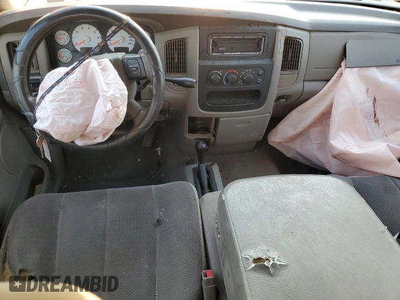 2005 Dodge Ram 2500 SLT with VIN 1D7KS28D05J636771, listed as a Copart auction lot 69638724 with 0 mi miles and Salvage Title. Bid and sale history available at carsss.com. Image 8.