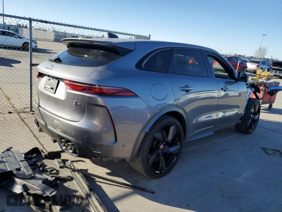 2021 Jaguar F-Pace SVR с VIN SADCZ2EE3MA681181, выставлен на аукционе Copart как лот 44236035 с пробегом 21 897 миль миль и Списание • Salvage title. История ставок и продаж доступна на DreamBid. Изображение 3.