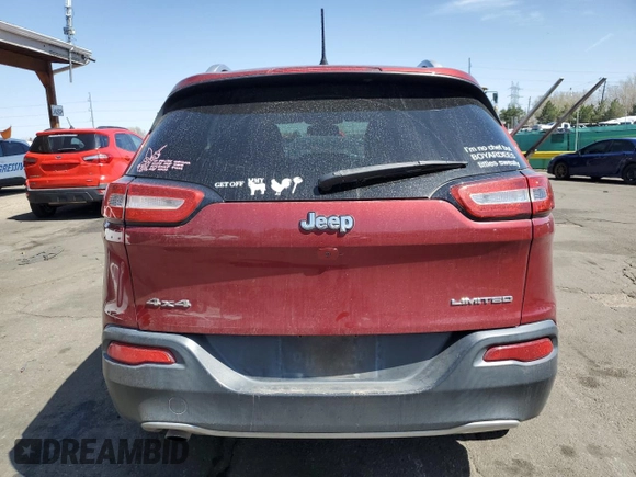 2016 Jeep Cherokee Limited z VIN 1C4PJMDB4GW161926, wystawiony jako Copart lot #52183805 z przebiegiem 331 839 mil mil oraz Szkoda całkowita • Salvage title. Historia ofert i sprzedaży dostępna na DreamBid. Obrazek 6.