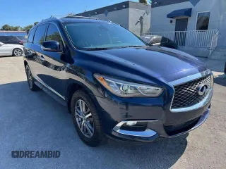 2020 Infiniti QX60 Luxe with VIN 5N1DL0MM9LC538281, listed as a Copart auction lot 56608075 with 130,337 mi miles and Non Repairable. Bid and sale history available at DreamBid. Image 4.