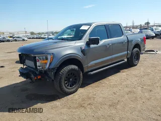 2023 Ford F-150 XL with VIN 1FTFW1ED9PFA46525, listed as a IAAI auction lot 41695823 with 19,897 mi miles. Bid and sale history available at carsss.com. Image 2.