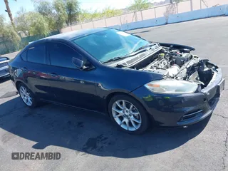 2013 Dodge Dart SXT with VIN 1C3CDFBA7DD297894, listed as a IAAI auction lot 42089111 with 153,423 mi miles. Bid and sale history available at carsss.com. Image 13.