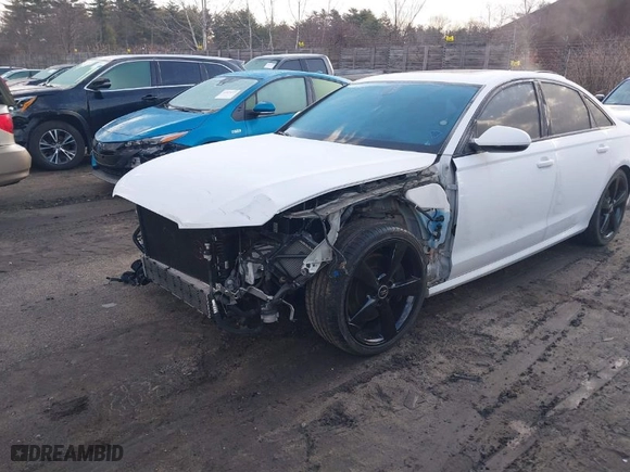 2014 Audi A6 3.0T Prestige with VIN WAUHGAFC8EN137457, listed as a IAAI auction lot 41854825 with NaN miles. Bid and sale history available at carsss.com. Image 6.