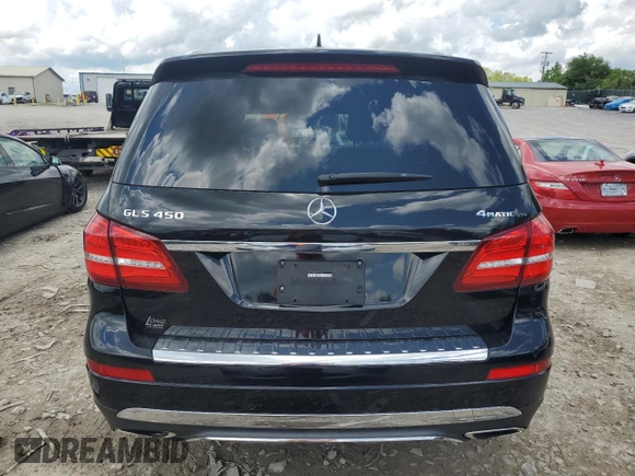 2017 Mercedes-Benz GLS 450 with VIN 4JGDF6EE5HA875521, listed as a Copart auction lot 54227405 with 159,380 mi miles and Clean Title. Bid and sale history available at DreamBid. Image 6.
