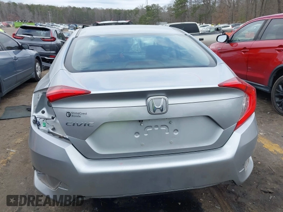 2021 Honda Civic Sedan LX with VIN 2HGFC2F64MH520374, listed as a IAAI auction lot 41722637 with 60,000 mi miles. Bid and sale history available at carsss.com. Image 16.