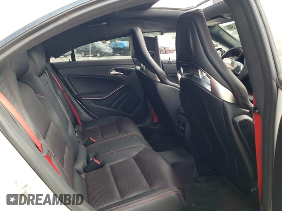 2017 Mercedes-Benz CLA 45 AMG with VIN WDDSJ5CB2HN455582, listed as a Copart auction lot 57314994 with Not Provided miles and Salvage Title. Bid and sale history available at DreamBid. Image 10.
