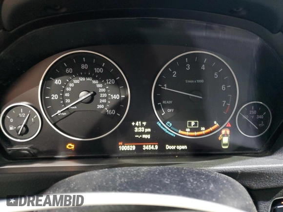 2014 BMW 3 Series 328i xDrive with VIN WBA3B3C50EF544919, listed as a Copart auction lot 48347995 with 100,529 mi miles and Clean Title. Bid and sale history available at DreamBid. Image 9.