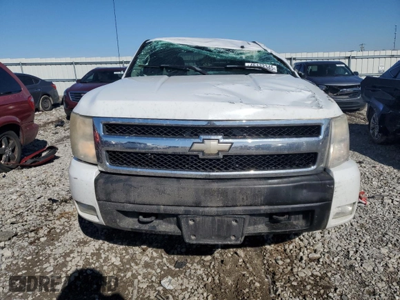 2007 Chevrolet Silverado 1500 1LT with VIN 2GCEK19J371608191, listed as a Copart auction lot 45173345 with 163,017 mi miles and Salvage Title. Bid and sale history available at DreamBid. Image 5.