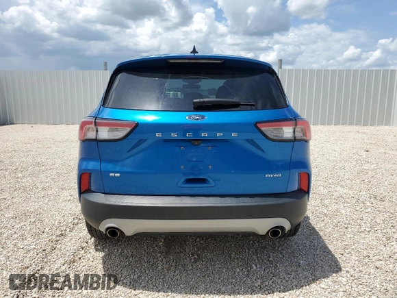 2020 Ford Escape SE с VIN 1FMCU9G62LUC68833, выставлен на аукционе Copart как лот 61760945 с пробегом 49 874 миль миль и Списание • Salvage title. История ставок и продаж доступна на DreamBid. Изображение 6.