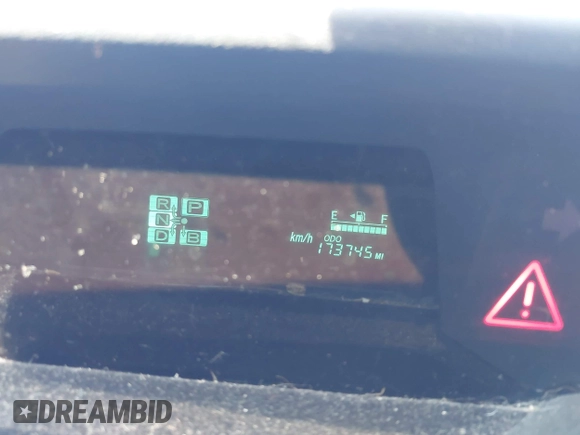 2008 Toyota Prius with VIN JTDKB20U783310691, listed as a IAAI auction lot 42107925 with 173,745 mi miles. Bid and sale history available at carsss.com. Image 7.