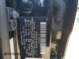 2021 Kia Rio LX with VIN 3KPA24AD7ME430662, listed as a Copart auction lot 43491004 with 34,246 mi miles and Salvage Title. Bid and sale history available at carsss.com. Image 13.
