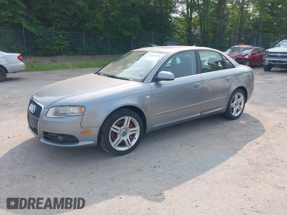 2008 Audi A4 2.0T z VIN WAUDF78E08A101745, wystawiony jako IAAI lot #42432878 z przebiegiem 206 370 mil mil oraz . Historia ofert i sprzedaży dostępna na DreamBid. Obrazek 2.