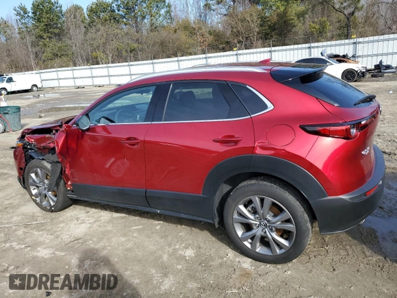 2024 Mazda CX-30 S Premium with VIN 3MVDMBDM7RM601218, listed as a Copart auction lot 45670915 with 22,265 mi miles and Salvage title. Bid and sale history available at DreamBid. Image 2.
