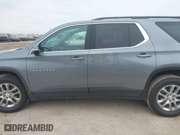 2020 Chevrolet Traverse LT Cloth with VIN 1GNERGKW3LJ161664, listed as a IAAI auction lot 41637221 with 64,180 mi miles. Bid and sale history available at carsss.com. Image 14.
