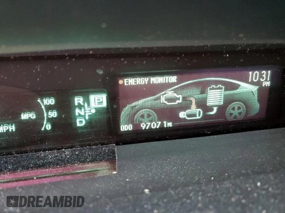 2012 Toyota Prius with VIN JTDKN3DP9C3024058, listed as a Copart auction lot 52814905 with 97,071 mi miles and Salvage Title. Bid and sale history available at DreamBid. Image 9.