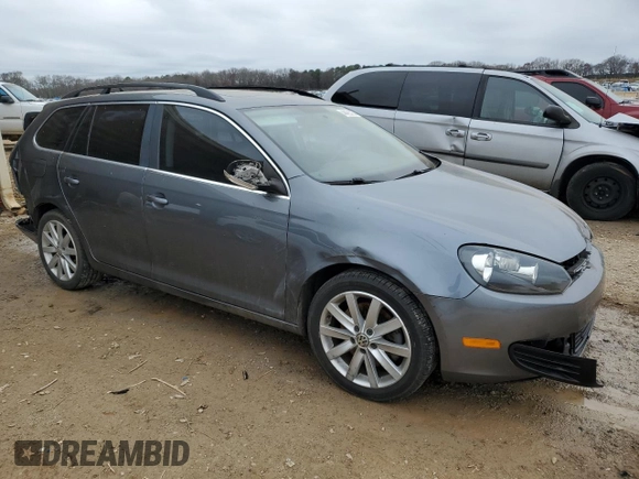 2013 Volkswagen Jetta SportWagen TDI with VIN 3VWPL7AJ9DM694774, listed as a Copart auction lot 44421435 with 127,436 mi miles and Salvage Title. Bid and sale history available at carsss.com. Image 4.