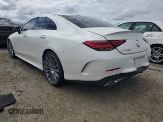 2021 Mercedes-Benz CLS with VIN W1K2J5JB9MA087745, listed as a Copart auction lot 74397684 with 0 mi miles and Non Repairable. Bid and sale history available at carsss.com. Image 2.
