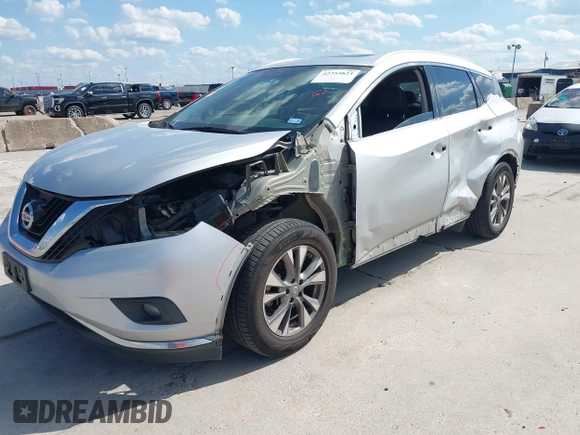 2018 Nissan Murano S z VIN 5N1AZ2MG6JN128417, wystawiony jako IAAI lot #42253823 z przebiegiem 128 946 mil mil oraz . Historia ofert i sprzedaży dostępna na DreamBid. Obrazek 6.