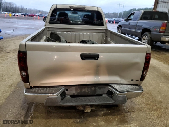 2005 Chevrolet Colorado LS Z85 with VIN 1GCCS196058280581, listed as a Copart auction lot 47597535 with 192,871 mi miles and Salvage Title. Bid and sale history available at carsss.com. Image 6.
