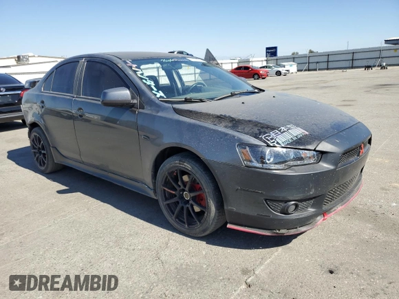 2009 Mitsubishi Lancer GTS with VIN JA3AU86W29U006129, listed as a Copart auction lot 61175054 with 158,318 mi miles and Salvage Title. Bid and sale history available at carsss.com. Image 4.