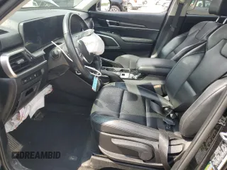 2024 Kia Telluride LX with VIN 5XYP24GC2RG494627, listed as a Copart auction lot 57634015 with 32,680 mi miles and Salvage title. Bid and sale history available at DreamBid. Image 7.