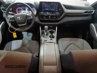 2022 Toyota Highlander L with VIN 5TDCZRAH6NS097981, listed as a Copart auction lot 54447185 with 60,934 mi miles and Salvage title. Bid and sale history available at DreamBid. Image 8.