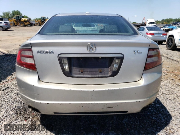 2007 Acura TL with VIN 19UUA66267A015473, listed as a Copart auction lot 63540644 with 224,616 mi miles and Salvage Title. Bid and sale history available at carsss.com. Image 6.