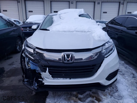 2021 Honda HR-V LX with VIN 3CZRU6H39MM731603, listed as a Copart auction lot 88116255 with 0 mi miles and Salvage Title. Bid and sale history available at carsss.com. Image 5.