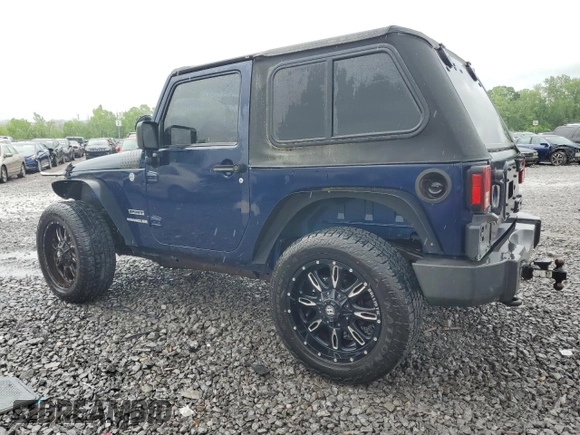 2013 Jeep Wrangler Sport with VIN 1C4AJWAG6DL590922, listed as a Copart auction lot 53379755 with 139,099 mi miles and Salvage title. Bid and sale history available at DreamBid. Image 2.