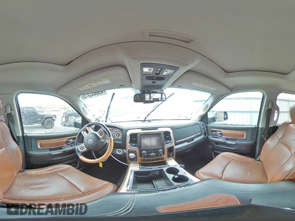 2014 Ram 1500 Longhorn Limited with VIN 1C6RR7PT5ES338521, listed as a Copart auction lot 49802315 with 195,518 mi miles and Salvage title. Bid and sale history available at DreamBid. Image 14.