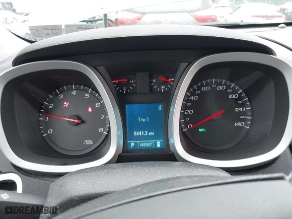 2011 Chevrolet Equinox LT w/1LT with VIN 2CNFLEEC3B6459871, listed as a IAAI auction lot 41465188 with 149,307 mi miles. Bid and sale history available at carsss.com. Image 7.